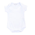 Solid Essentials White Blue Bodysuit