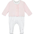 Annabel Baby Girls Babygrow & Cardigan Set