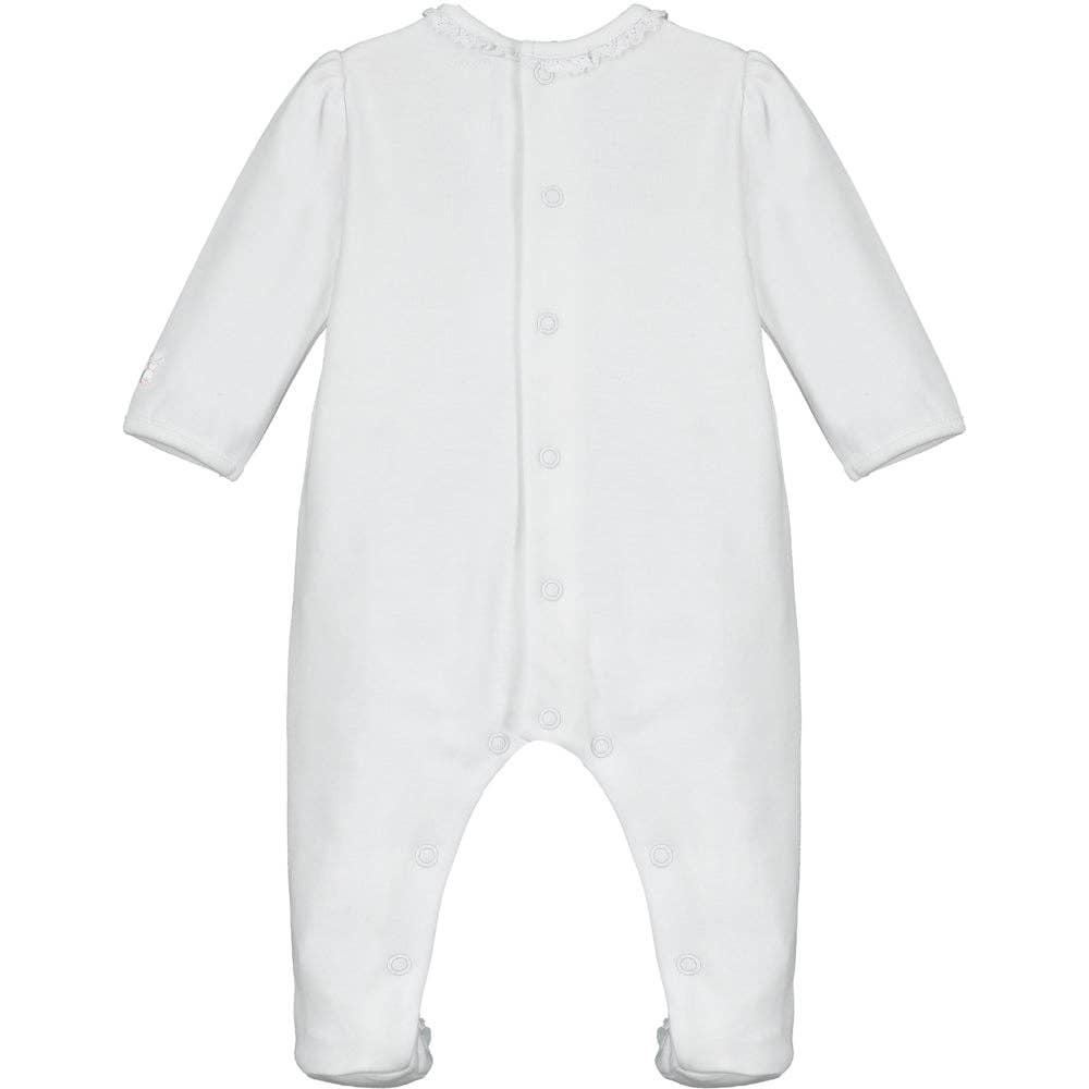 Annabel Baby Girls Babygrow & Cardigan Set