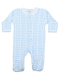 Baby Steps Blue Little Bro Footie