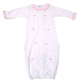 Baby Bows Pink Scattered Ruffle Converter
