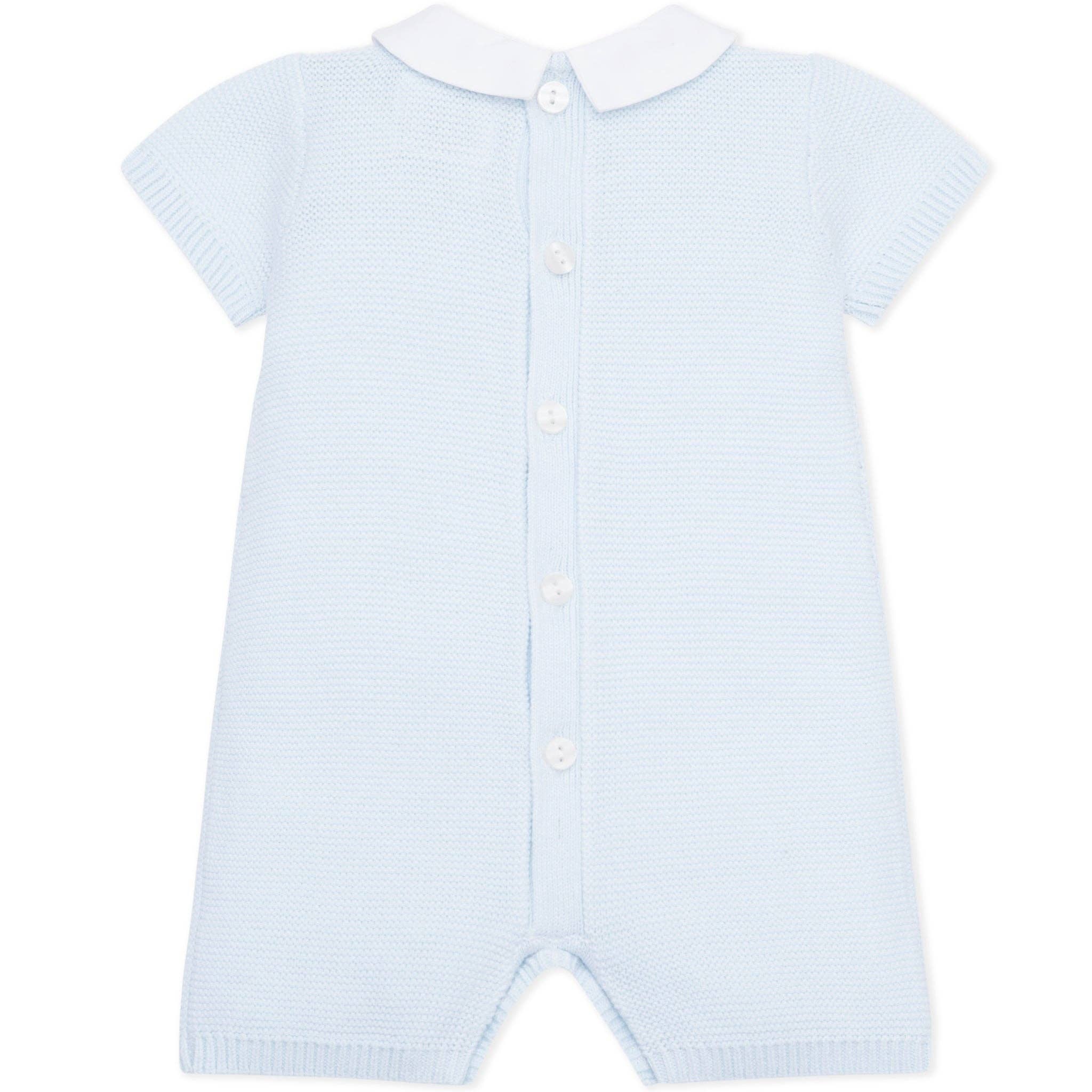 Jacob Baby Boys Smart Knit Romper